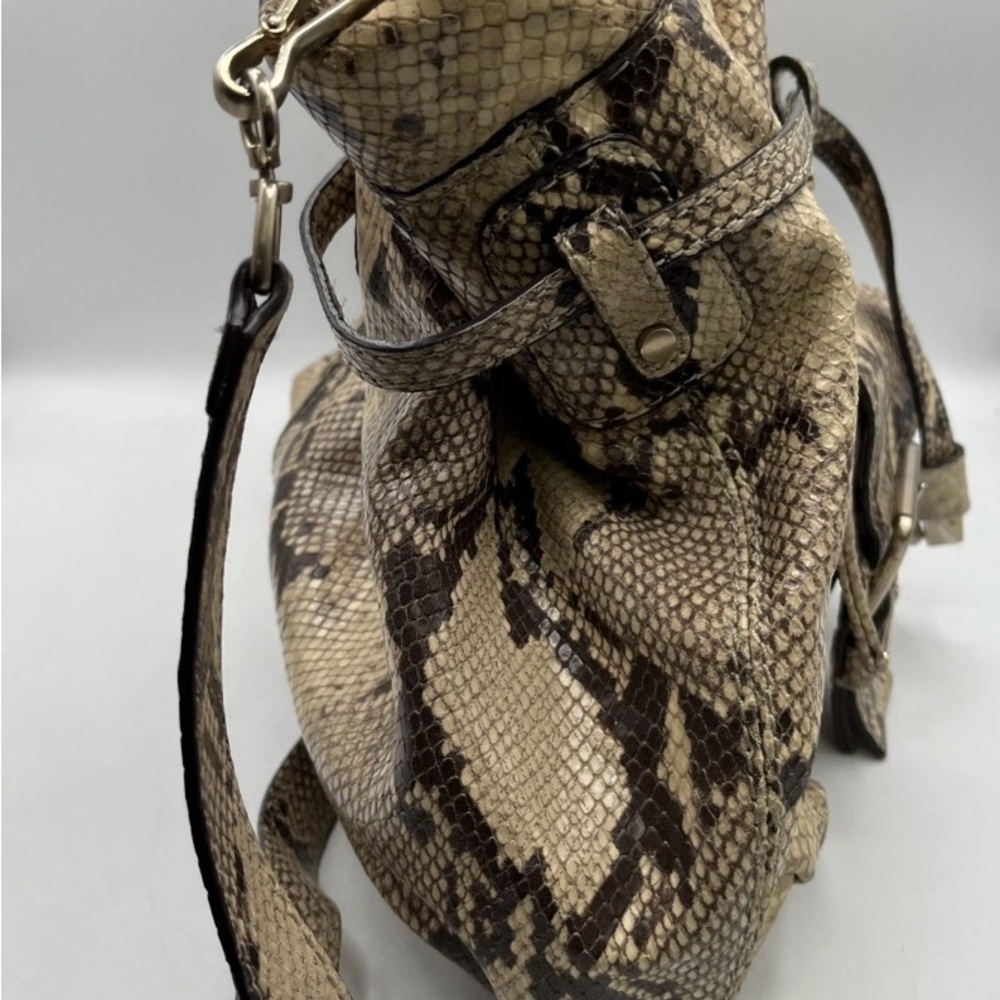 Michael Kors Python Snakeskin Pattern Crossbody B… - image 3